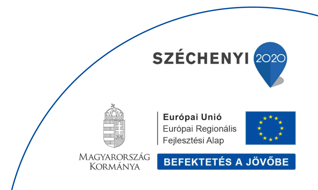 Széchenyi 2020 ERFA logo